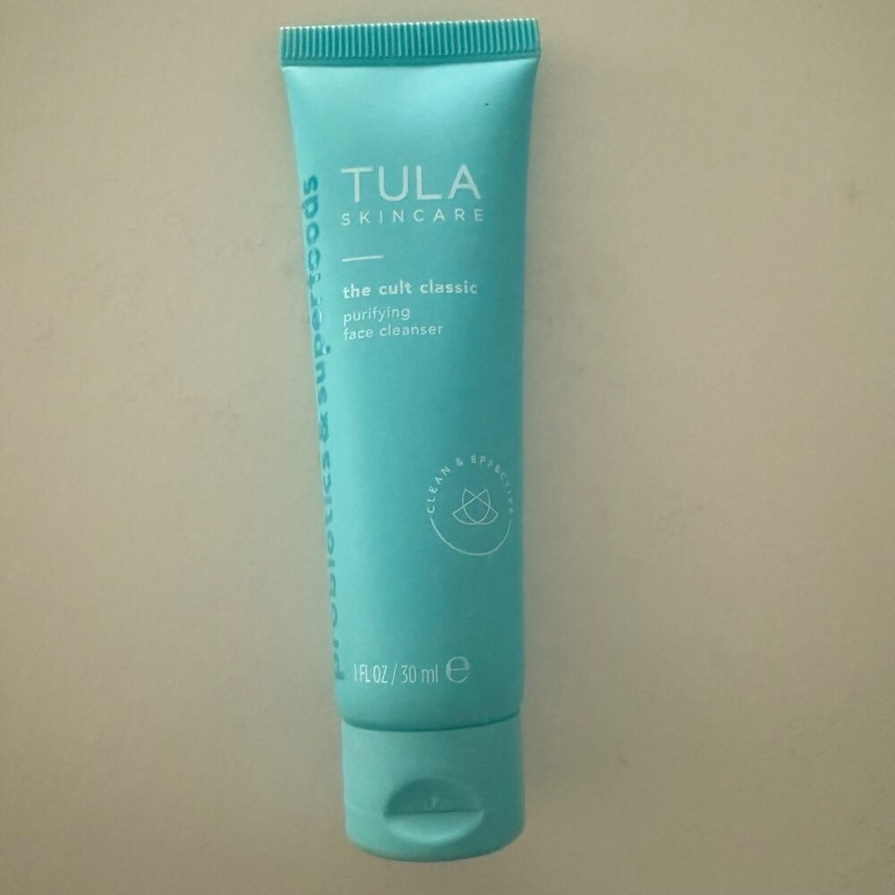 Tula Skincare Cult Classic Purifying Face Cleanser 1 Fl Oz Travel Size